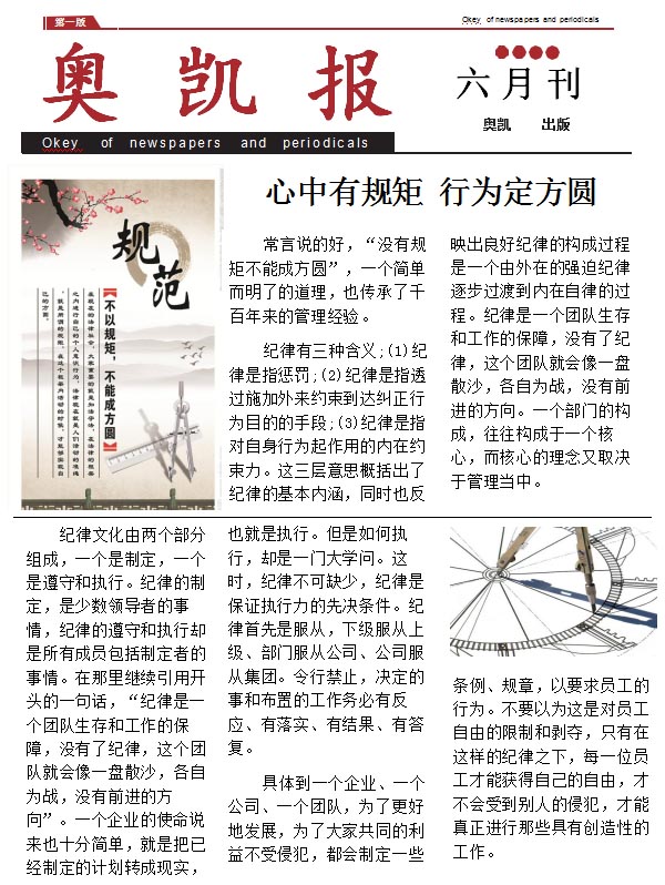 奥凯电气电源治理设备 --2020年六月周刊